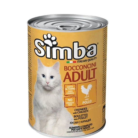 Simba macska csirkés 415g konzerv