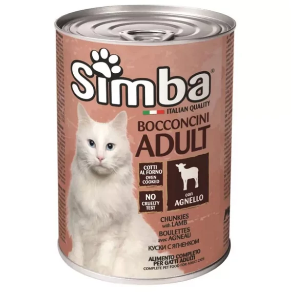  Simba macska bárányos 415g konzerv